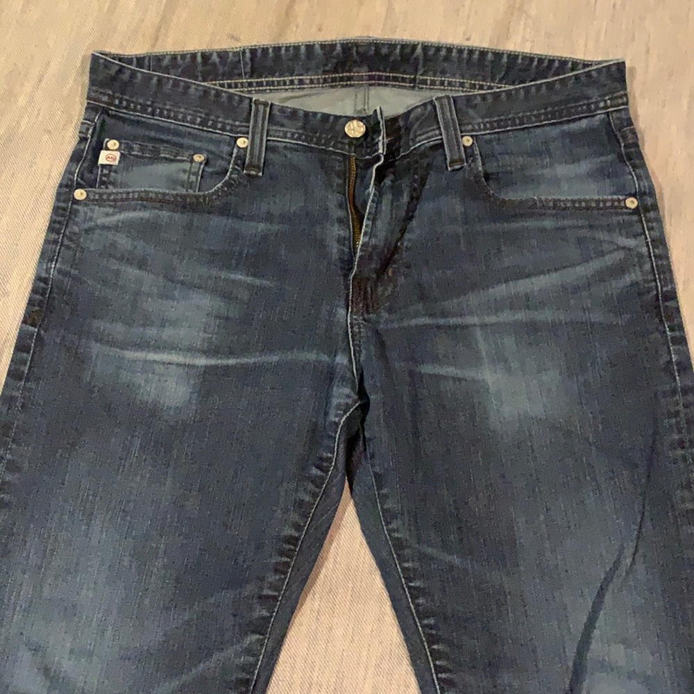 AG slim fit blue jeans